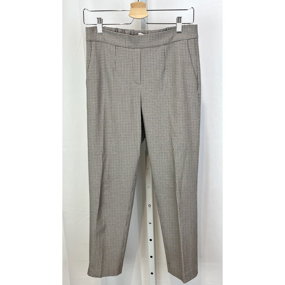 BABATON Aritzia Conan Pants Plaid Pull On Ankle Crop Multicolor Size 6